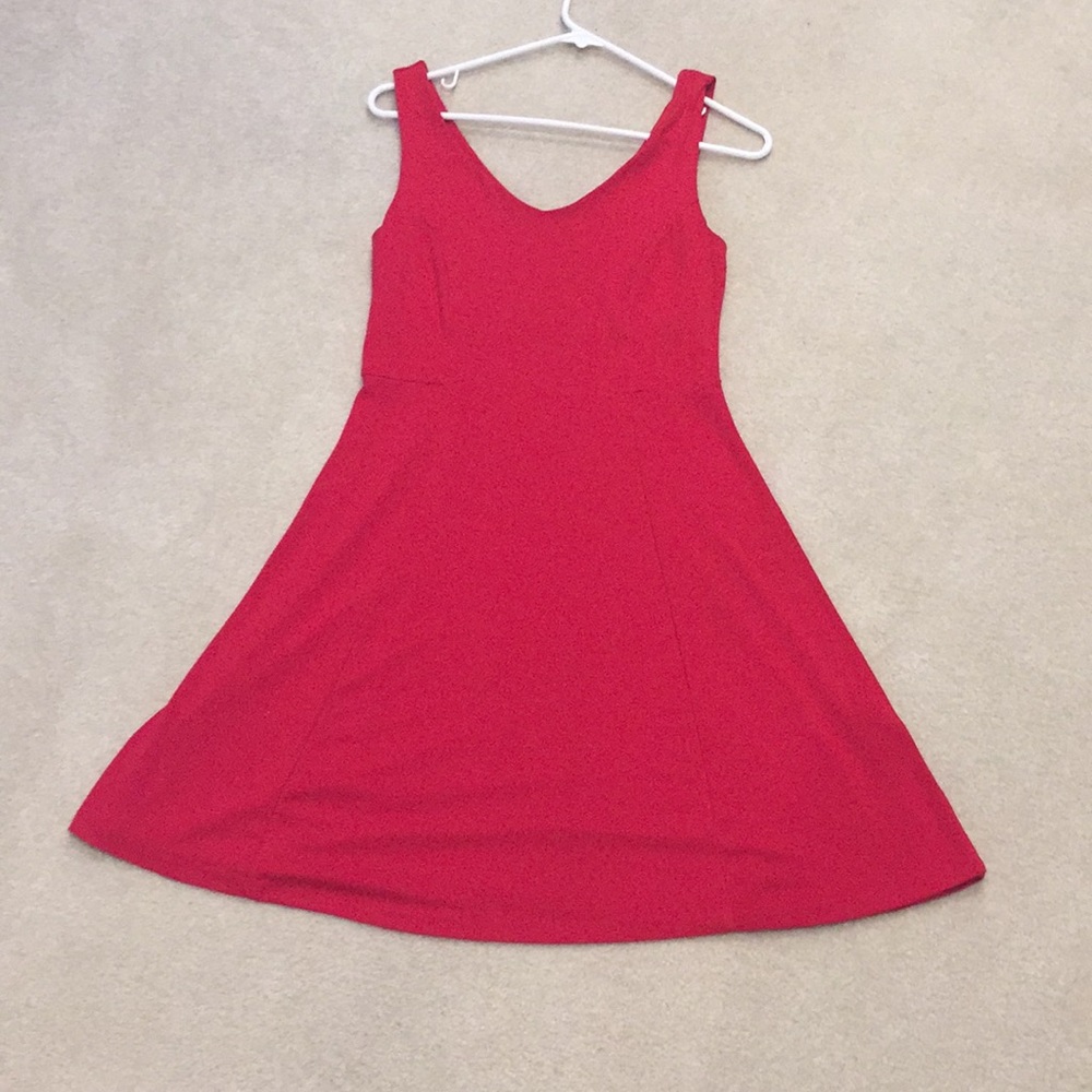 Red dress